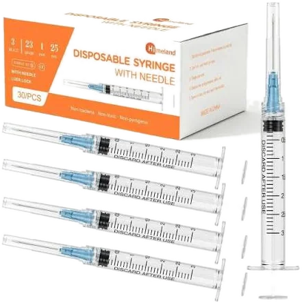 3 mL Needles